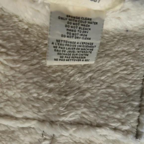 Stunning Ralph Lauren Denim & Supply
Faux Leather Sheepskin Moto Jacket Fits M-L - Picture 6 of 12